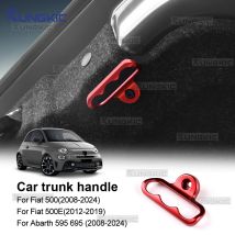 Auto Baule Posteriore Della Copertura Della Porta Per Abarth 595 695/Fiat 500 2008 2009 2010 2011 2012 2013 2014 2015 2016 2017 2018 2019 2020 2021 2022 2023 2024 Fiat 500E 2012-2019 Maniglia In Lega