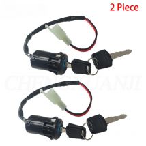 Moped-Zündschlüsselschalter, 2-Draht, 28 mm Loch, ATV, Dirt Bike, Zubehör, Elektro-Motorrad, Go-Kart, Ein/Aus-Werkzeug, langlebig