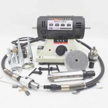 Smerigliatrice da banco ad alta potenza 220V 800W Smerigliatrice elettrica per intaglio della giada Eoodworking Smerigliatrice per lucidatura Maniglia ad albero flessibile da 0,3-4mm