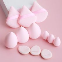 12PCS Make-Up Schwamm Ei Schönheit Ei Weiche Make-Up Puderquaste Foundation Schwamm Puderquaste Frauen Make-Up Zubehör Schönheit Werkzeuge