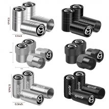 4pcs Metal Car Wheel Tire Valve Stem Caps Covers Auto Accessories For Mazda 3 6 Atenza Axela Demio CX3 CX5 MP MS RX8 CX-7 CX-9