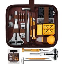 Uhr Reparatur Tools Kit Uhr Uhrmacher Link Pin Auflösen Gehäuse Öffnen Entferner Batterie Ersatz Antistatische Handschuh Set