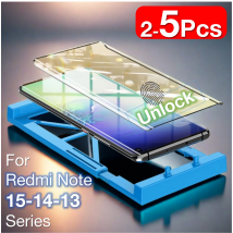 2–5 Stück für Redmi Note 15 14 13 Pro Plus+, Galaxy, explosionsgeschützter Displayschutz, schützend, mit Installationssatz, nicht gehärtetes Glas