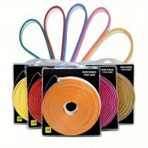 1 Rolle 12 V 196,85 Zoll/5 m flexibles LED-Silikon-Neonlicht, wasserdichte LED-Streifenlichter für den Außenbereich, 2835 12-Perlen-Neonlicht, 12 V, 6 x 12