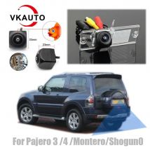 Vkauto fish eye rückfahr kamera für mitsubishi pajero3 pajero 4/montero/shogun swb 2010-2015 ccd/ahd backup park kamera