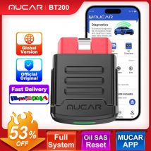MUCAR BT200 / BT200 Pro OBD2 Scanner Sistema completo automatico Diagnostico a vita libera Olio SAS Reset gratuito 1 anno Strumenti di diagnosi per auto