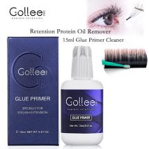 Gollee 15ml Wimpern-Primer Wimpernverlängerungs-Reiniger Staub- und Protein-Tiefenreiniger Klebstoff-Wimpern-Primer Pro-Primer Vor dem Make-up