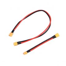 1 szt. XT60 męski na żeński przedłużacz kabla przewód silikonowy wiele rozmiarów 14AWG 12AWG