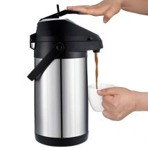 Vom flughafen Hot & Cold Drink Dispenser, Kaffee Spender, Edelstahl Thermos Urne