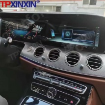 Android Dual Screen Auto Radio Digital Cluster Für Mercedes Benz E Klasse W213 2017-2019 Geschwindigkeit Meter Multimedia Player auto Stereo