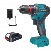 Trapano elettrico senza spazzole da 10 mm Cacciavite per trapano a batteria autobloccante a 2 velocità Torque 60-100 Nm Utensili elettrici per batteria Makita 18 V