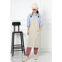 Wasserdichte Küchenschürzen für Damen und Herren, Koch-Arbeitsschürze für Grill, Restaurant, Bar, Geschäft, Cafés, Schönheit, Nägel, Studios, Uniform