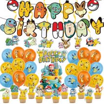 cartoon Birthday Party Supplies Cake Decorating Balloon Banner Cake Stand Party Decoration Gift Toys For Girl Boy