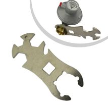 Chiave per bombola di gas da 1 pz Chiave per bombola di gas in acciaio inossidabile per parti di ricambio per strumenti di condizionamento del gas da cucina portatili all'aperto