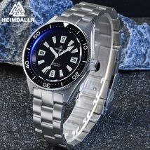 Heimdallr H14 Orologio da uomo Lunetta in ceramica NH35A Movimento automatico Vetro zaffiro C3 Luminoso 20Bar Orologio da uomo originale impermeabile