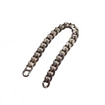 Stonewashed Titanium Cuban Chain Bracelet for Men | 10.5mm Wide | Hypoallergenic & Durable | Gift Bag Included