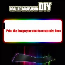 Tappetino per mouse fai-da-te Tappetino per mouse personalizzato Rgb Tappetino per mouse Dropshipping Gadget da scrivania Cuscino per tavolo Tappeto per mouse Tappetino per desktop Configurazione pc