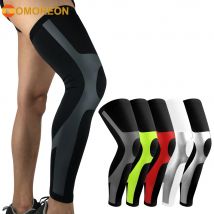 1Pcs Bein Kompression Ärmeln Gym Sport Knie Wade Protektoren Outdoor Fußball Radfahren Basketball Beinlinge Für Männer Frauen