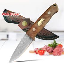 4 zoll Küche Messer Ausbeinmesser Obst Messer Sharp Damaskus Stahl Chef Messer Kochen Messer Fleisch Schneiden Küche Zubehör