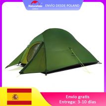 Naturehike Cloud Up-tienda ultraligera para 2 personas, tienda de campaña 20D, impermeable, para exteriores, senderismo, viajes, mochilero, ciclismo, pesca
