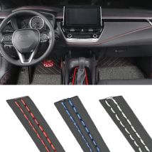 Modanatura autoadesiva per auto Trim Car Interior Dashboard linea di decorazione in pelle fai da te treccia striscia accessori per la decorazione in stile auto