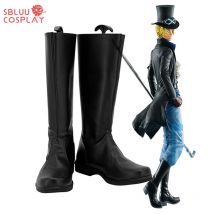 Sbluucosplay anime sabo cosplay schuhe stiefel halloween karneval cosplay kostüm zubehör