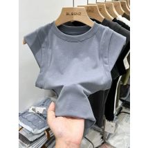 Sommer Frauen T-Shirt Mädchen T-Shirt Frau Kleidung Tops Baumwolle schlanke T-Shirt weibliche Langarm Ernte Top Frühling T-Shirt sexy Canale Y2k