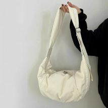 Casual Oxford tuch Frauen Taschen Schulter Tasche Frau Umhängetasche Hobo Taschen Knödel Tasche Große Kapazität Weibliche Halbmond Totes