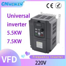 NUOVO! Ingresso monofase da 11 kW da 220 V a 220 V o 380 V Uscita trifase Convertitore di frequenza VFD Azionamento a velocità regolabile Motore mandrino CNC
