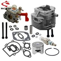 2-Loch 29cc Zylinder- oder Vergaser-Kit für 1/5 Hpi Rofun Rovan Km Baja 5B 5T 5SC FG Losi 5ive T GoPed Rc Car Gas Engines Parts
