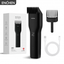 ENCHEN Boost-B Hair Trimmer For Men Kids Cordless USB Rechargeable Electric Hair Clipper Cutter Machine With Adjustable Comb
