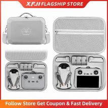 Für DJI Mini 3/Mini 3 Pro Tragbare Lagerung Taschen Hard Shell Tragetasche Drone Zubehör PU Leder Wasserdichte Schulter tasche
