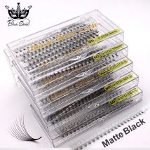 1200 Vorgefertigte 3D-20D Russische Volumen-Wimpern mit Scharfer, Dünner Spitze, Faux-Nerz-Wimpernverlängerungen im Großhandel