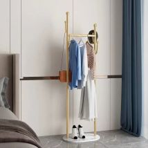 Bodenstehender Garderobenständer für Büro und Wohnzimmer, hängender Kleiderständer, luxuriöser Schlafzimmer-Garderobenständer – platzsparende Garderobe