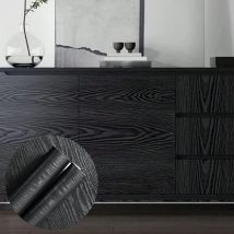 40 cm Holzmaserung, moderner Stil, Dekoration, wasserdicht, feuchtigkeitsbeständig, schimmelresistent, Schranktüren, Küche, Wohnzimmer, Tapete