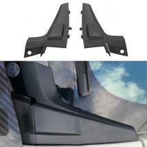 Frontscheibenwischerverkleidung Verlängerung Zierabdeckung für Ford Ranger T6 T7 Wischerverkleidung Dichtungsabdeckung Gitter Kotflügel Garnierungsabdeckung