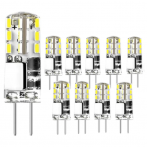 10 pz G4 Lampadine A LED 2 W 3 W 5 W 9 W 12 W 15 W AC DC12V AC 220 V SMD luce Lampada In Silicone Bianco Caldo/Bianco Angolo di 360 Gradi illuminazione a LED