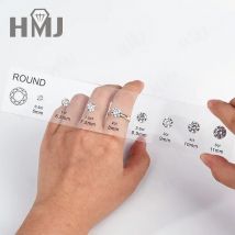 High Quality Diamond Cutting Carat Tools | Ring Mainstone Size Comparison Gemstone Set | For Custom Jewelry Designers