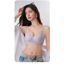 Kabelloser Minimizer-BH, Anti-Durchhängen, vollständig bedeckender Push-up-BH mit seitlicher Unterstützung, nahtloser, bequemer Uplift-T-Shirt-BH mit breitem Träger