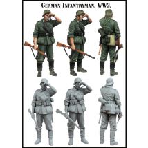 1/35 Harzfigur 1/35 Figur Harzbausätze unbemalte Miniaturen KT0613