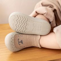 Baby Socken Schuhe Niedliche Cartoon Kinder Jungen Schuhe Weiche Gummisohle Kind Boden Sneaker BeBe Booties Kleinkind Mädchen Erste Wanderer