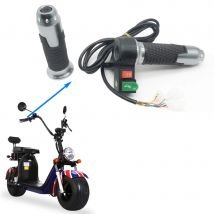 Citycoco Throttle Handle 60V Universal With Horn Gear LCD Instrument Speedometer For Chinese Halei Citycoco Electric Scooter