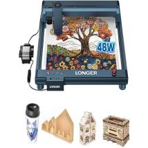 Longer B1 40W Laser Engraver with Auto Air Assist,48000mw Output Power Laser Cutting Machine