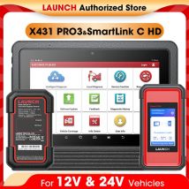 GL Launch X431 V + V5.0 SmartLink C HD herramienta de diagnóstico para camiones y coches herramientas de escaneo de alta resistencia automotriz Auto 12V 24V envío gratis