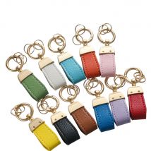 Portachiavi per auto in pelle di pecora francese Donna Uomo Ciondolo in pelle delicata Portachiavi di fascia alta Accessori portachiavi in corda di cuoio adorabili
