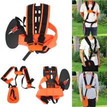Doppia tracolla tosaerba imbracatura cinghia Comfort risparmio di manodopera Strimmer cintura imbottita per decespugliatore Trimmer potatore da giardino