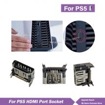 5/20/50pcs for Sony PS5 PS5 Slim PS5 Pro HDMI Jack Port Socket Interface Connector Replacement Motherboard Soldering HDMI Port