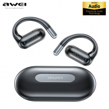 Awei T93 Auricolari Bluetooth 5.3 a conduzione aerea Cuffie sportive wireless stereo HiFi Cuffie con gancio per l'orecchio Auricolari non in-ear