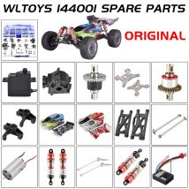 RC Autoteile WLtoys 144001   1/14 RC Auto Ersatzteile Auto Servo Empfänger Motor/Swing Arm/Auto Karosserie Abdeckung
