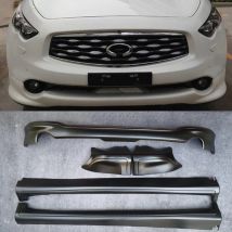 Für vorne hinten Stoßstange Lip Splitter Seitenschweller Infiniti FX35 FX37 umgeben von Autos Body